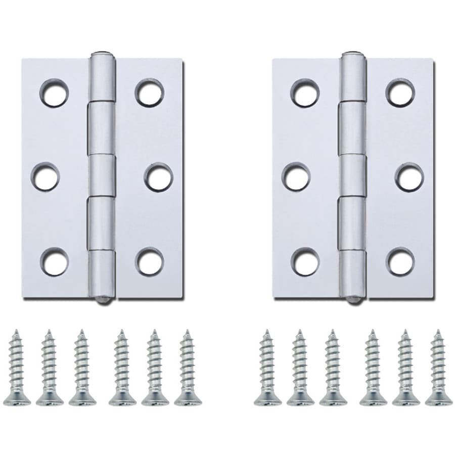 Gatehouse Zinc Plated Door Hinge At Lowes Com