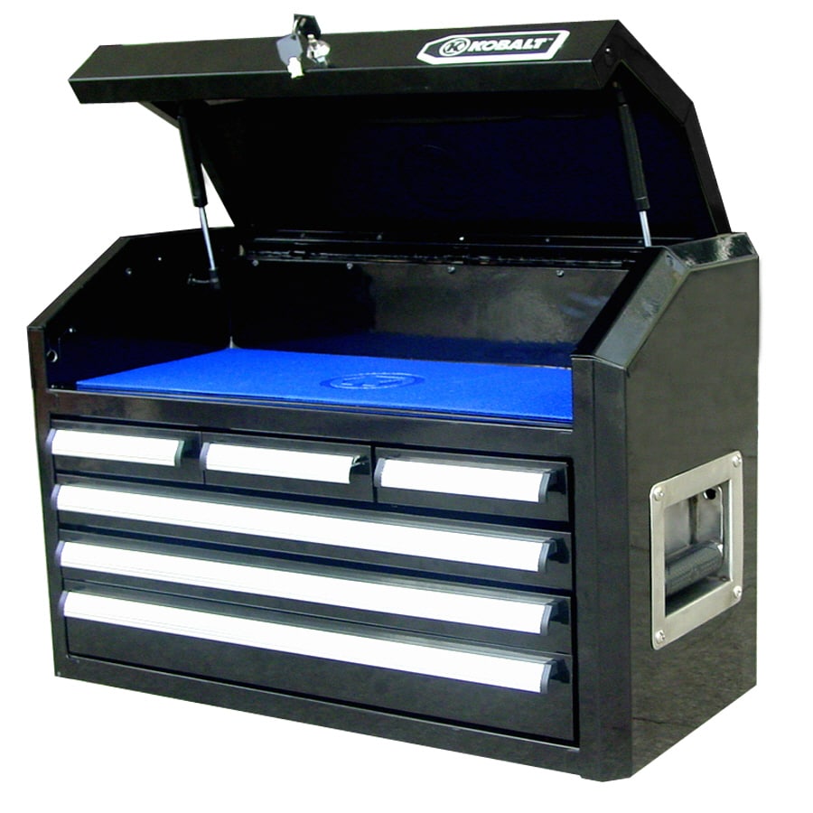 Shop Kobalt 17.25in x 26in 6Drawer Tool Chest (Black) at