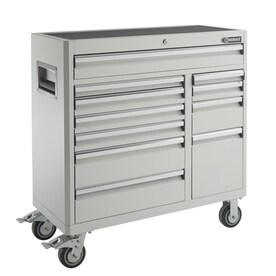 Kobalt 41-in W x 41-in H 11-Drawer Ball-bearing Steel Tool Cabinet (White)