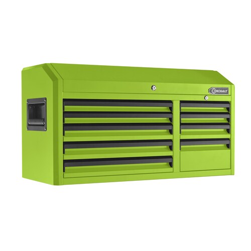 Kobalt 41in W x 22.5in H 9Drawer Steel Tool Chest (Green) at