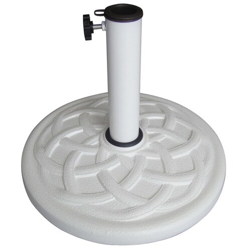 Umbrella Base White Patio Umbrella Base In The Patio Umbrella Bases Department At Lowes Com