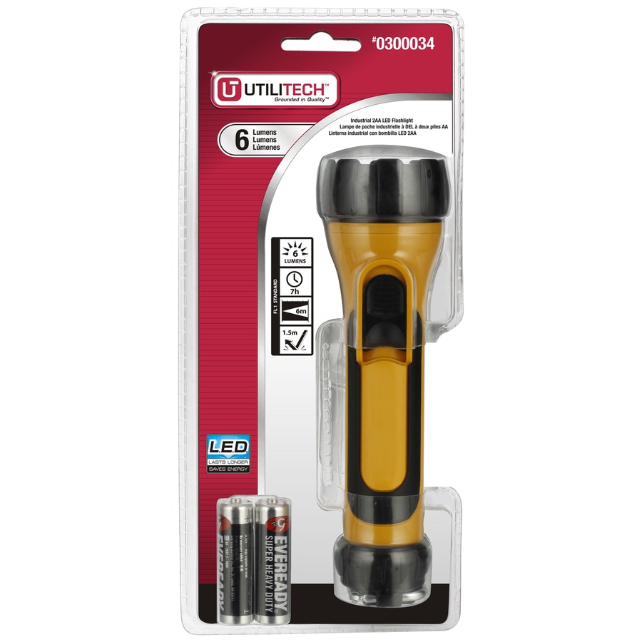 Utilitech FT-TG-2AA LED Industrial Handheld Flashlight