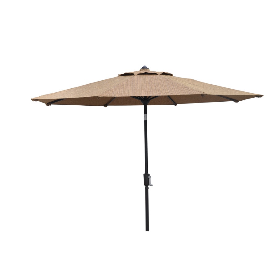 Shop Allen Roth Safford Safford Patio Umbrella At Lowes with Lowes Umbrella Table for Your home