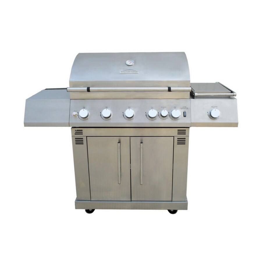 Master Forge Stainless Steel Gas Grill at Lowes.com