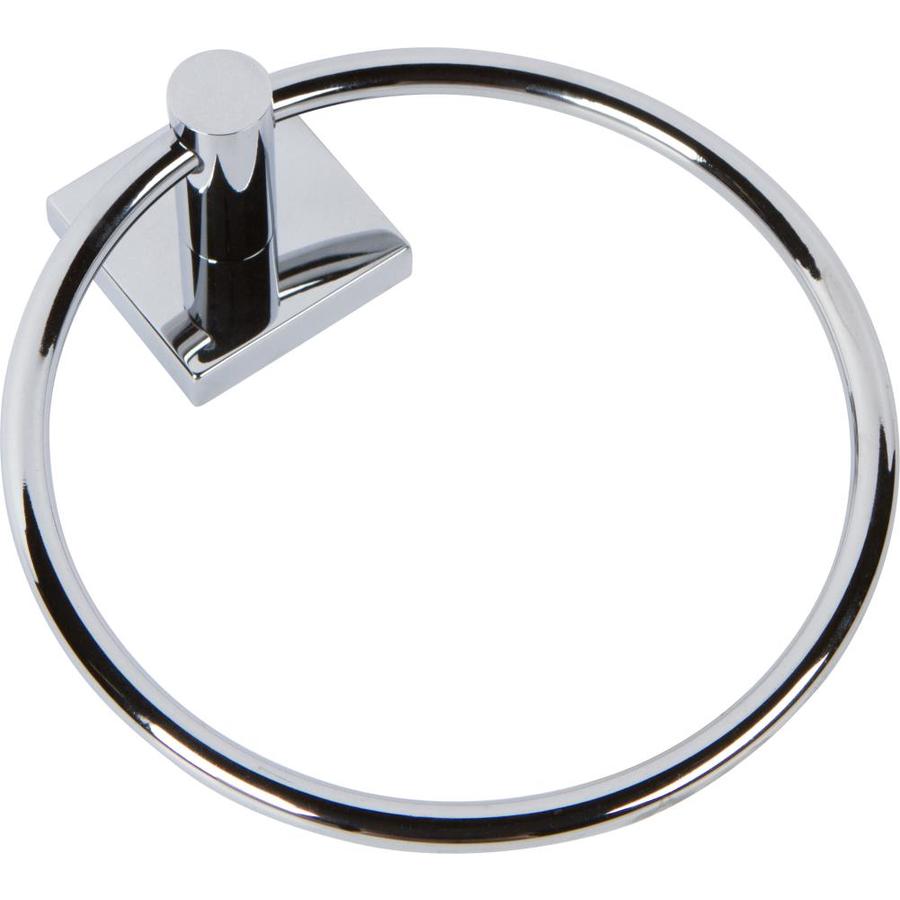 Delaney Hardware 1100 Series Chrome Wall Mount Towel Ring in the Towel