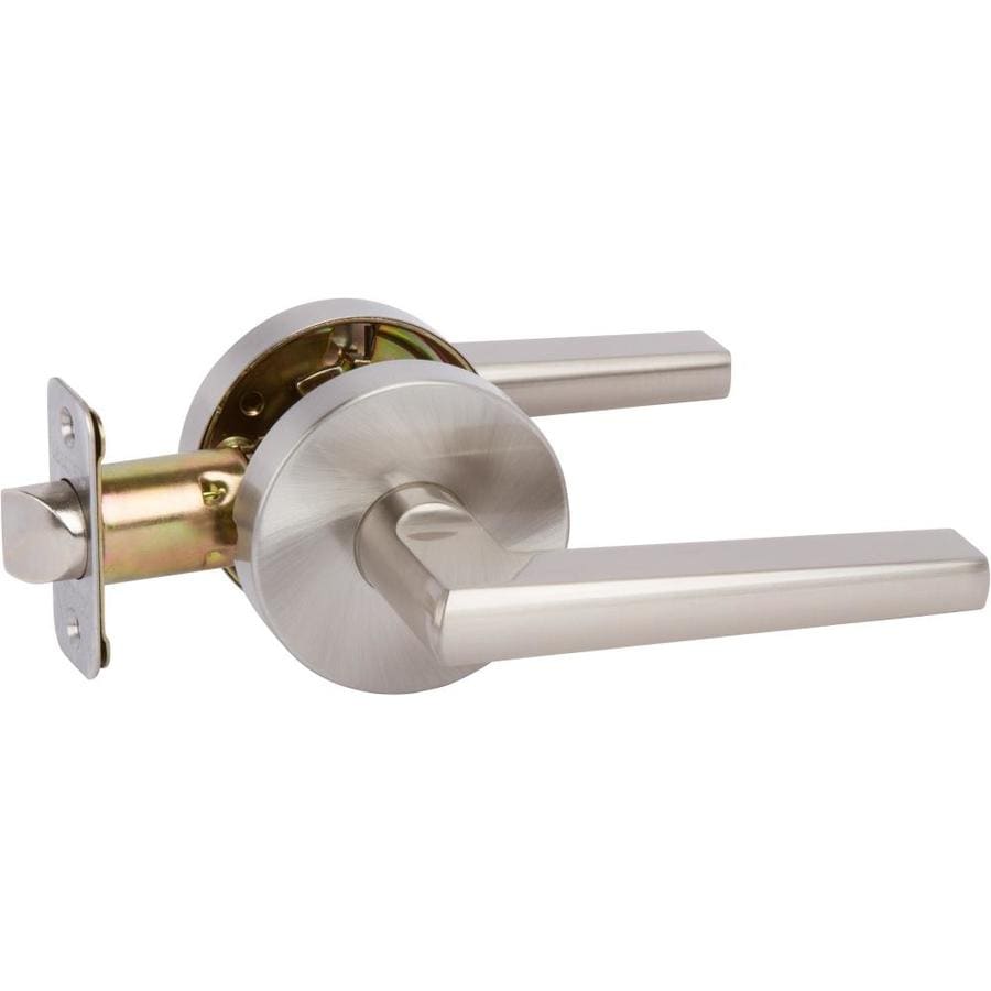 Delaney Hardware Vida Satin Nickel Reversible Passage Door Handle at
