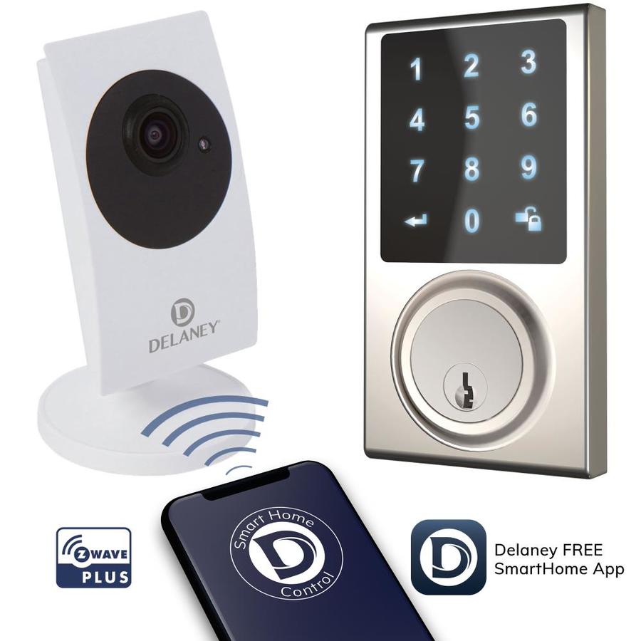 Delaney Hardware Zw300 Smartlock Satin Nickel Single Cylinder