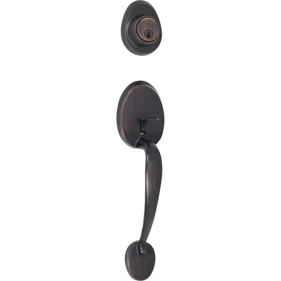 Delaney Hardware Tralee Tuscany Bronze Double-Cylinder Deadbolt Entry ...