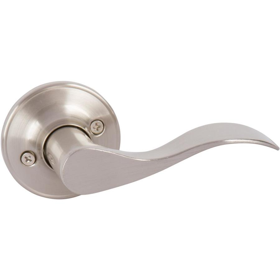 Door Knobs Levers 10 Satin Nickel Dummy Door Lever Knob