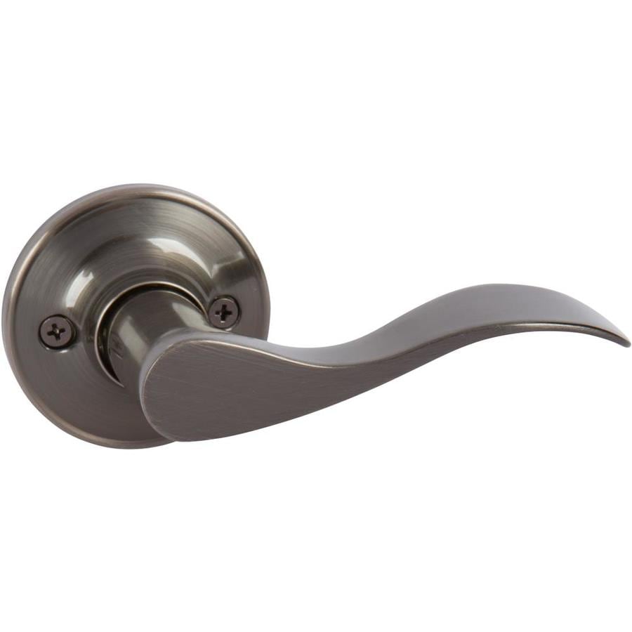 Delaney Hardware Callan Antique Nickel LeftHanded Dummy Door