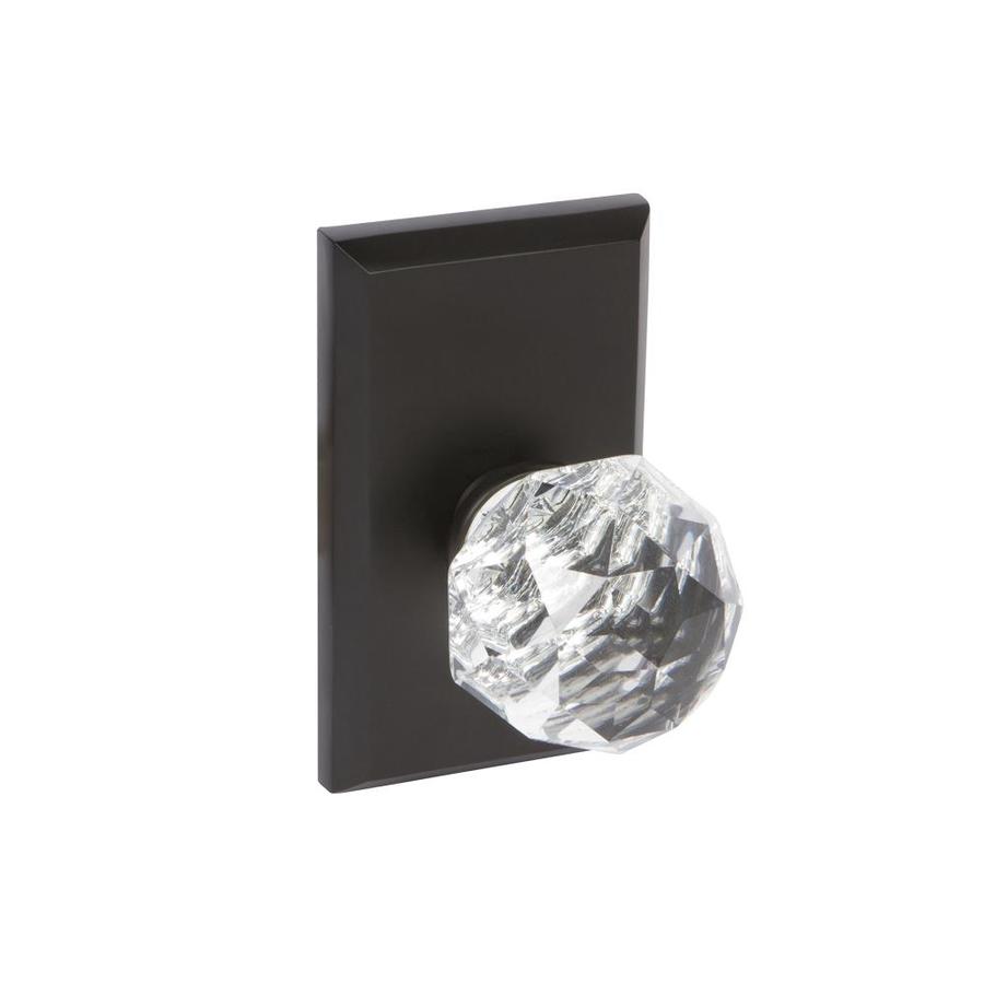 Delaney Hardware Crystal Black Dummy Door Knob Single Pack At