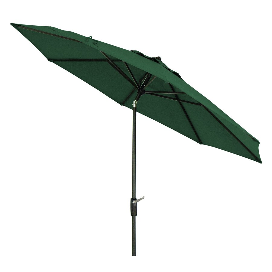 Simply Shade Forest Market 9 Ft Auto Tilt Octagon Patio Umbrella