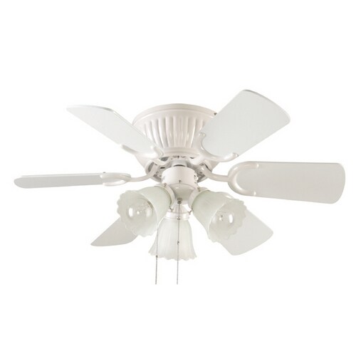 Harbor Breeze 30 Breezeway White Ceiling Fan At Lowes Com