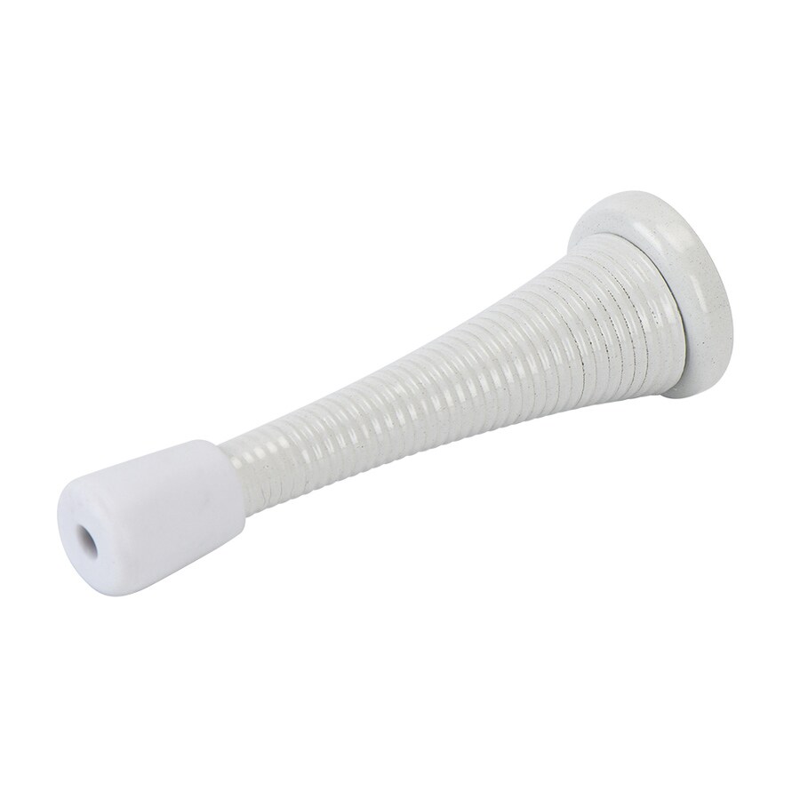 ReliaBilt 3in Spring Door Stop White in the Door Stops department at