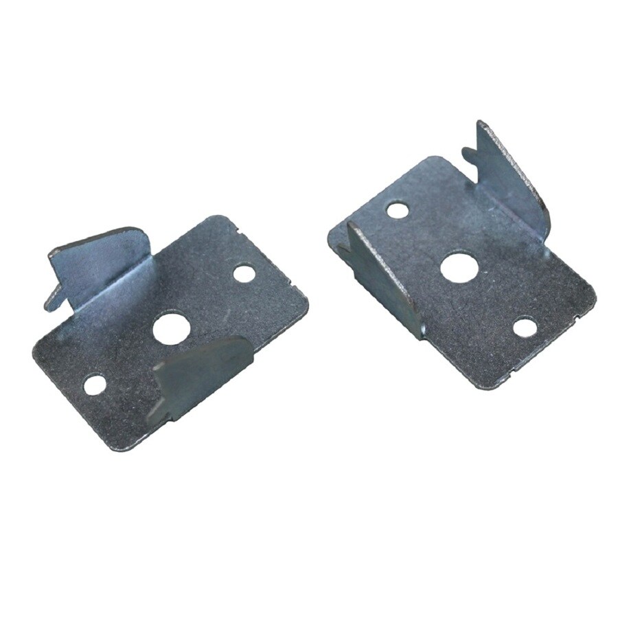 Double Curtain Rod Bracket Curtain Rod Brackets At Lowes Com