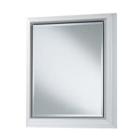 Surface Medicine Cabinets At Lowes Style Selections 22 5 In X 27 Rectangle Surface Mirrored Wood Medicine Cabinet