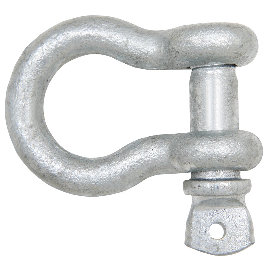 Shop Blue Hawk Galvanized Anchor Shackle with Screw Pin at