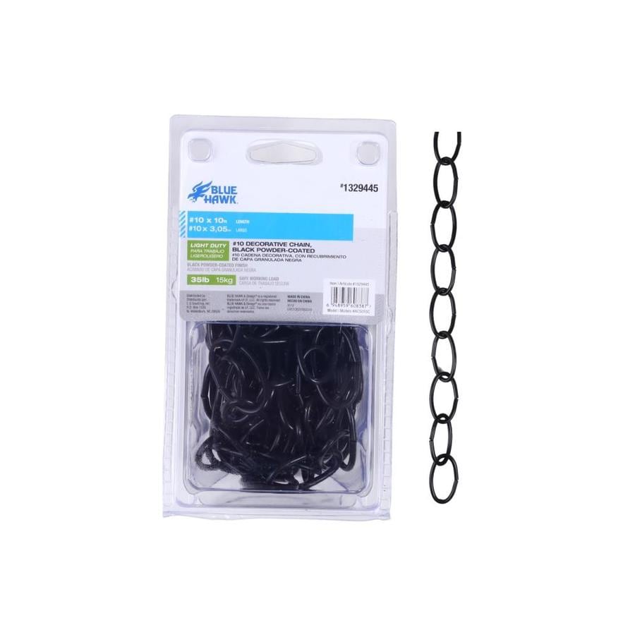 RELIABILT AC5055C #10 x 10.0-ft Weldless Powder Coated Steel Chain