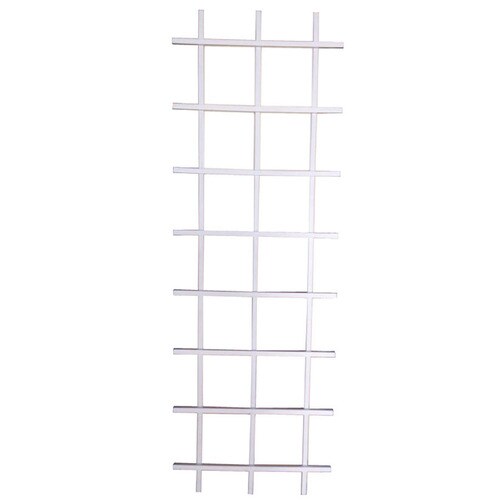 Garden Treasures 24-in W x 72-in H White Garden Trellis in the Garden ...