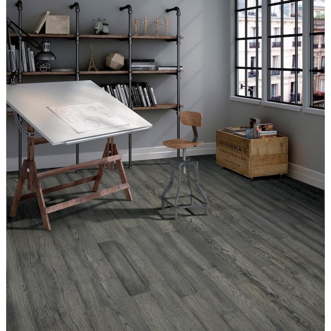 Style Selections 5 In Gray Fog Birch Smooth Traditional Engineered Style Selections 5 In Gray Fog Birch