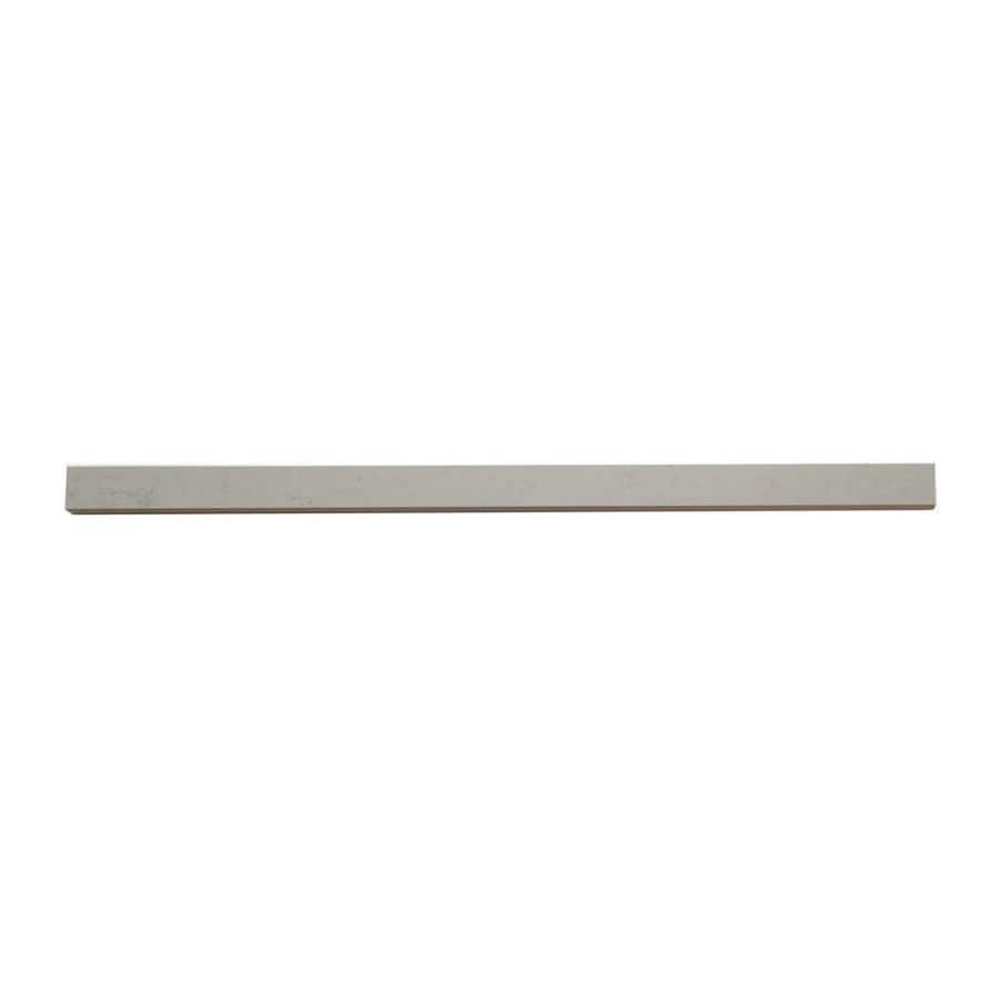 White Composite Threshold Tile 2in x 36in; Actual 1.9in x