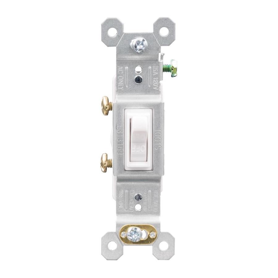 Utilitech SWITCH 10-PACK WHITE 15AMP at Lowes.com