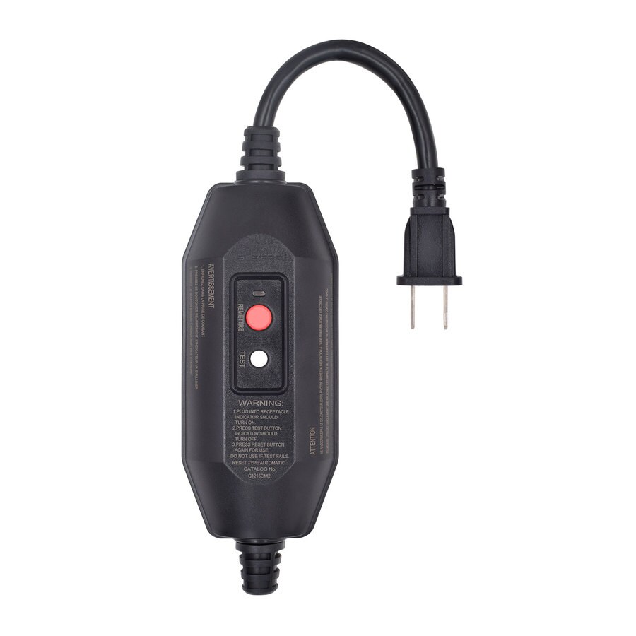 Utilitech 2809384 2 WIRE INLINE GFCI 15A/125V