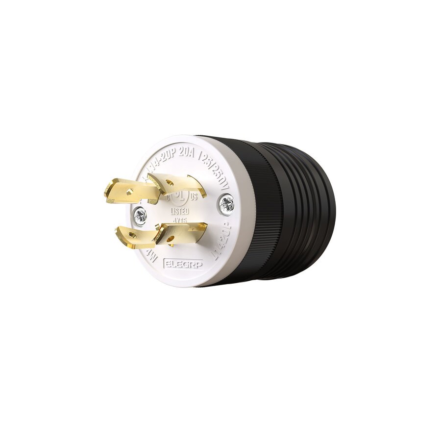 Utilitech 2809370 LOCKING PLUG 3P-4W 30A 125V/250V