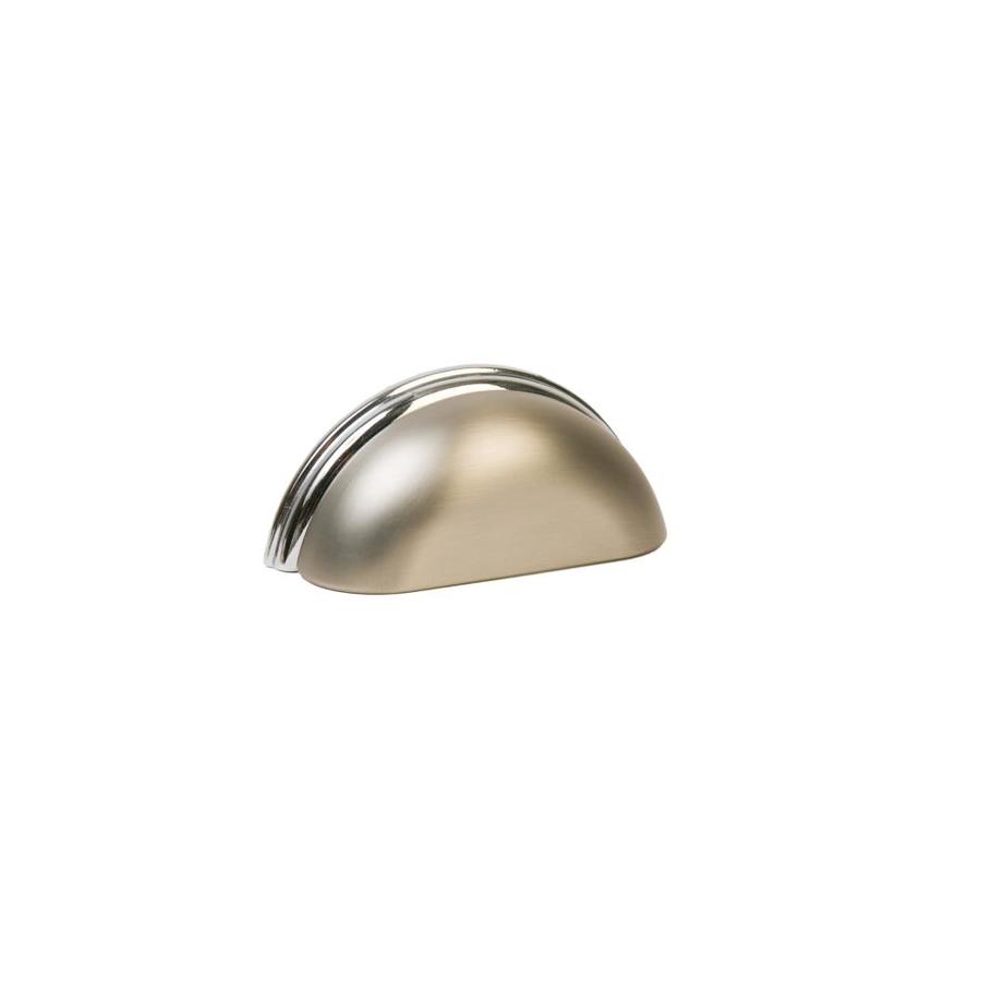 Lew S Hardware Metal Bin Pull 3 In Center To Center Brushed Nickel