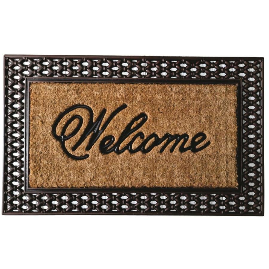 Door Mats \u0026 Amazon.com : Front Door Mat Large Outdoor Indoor Entrance Doormat BY ABI Home 