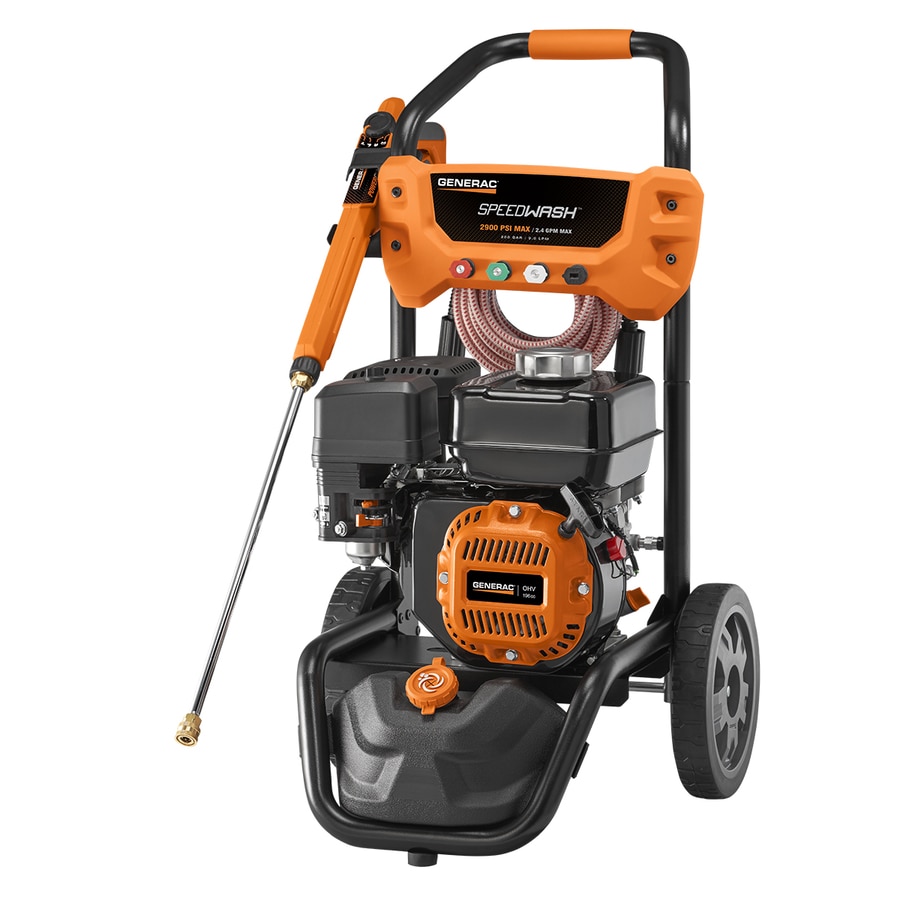 Generac SpeedWash Cleaning System with Cleaning Tools 2900-PSI 2.4-GPM ...