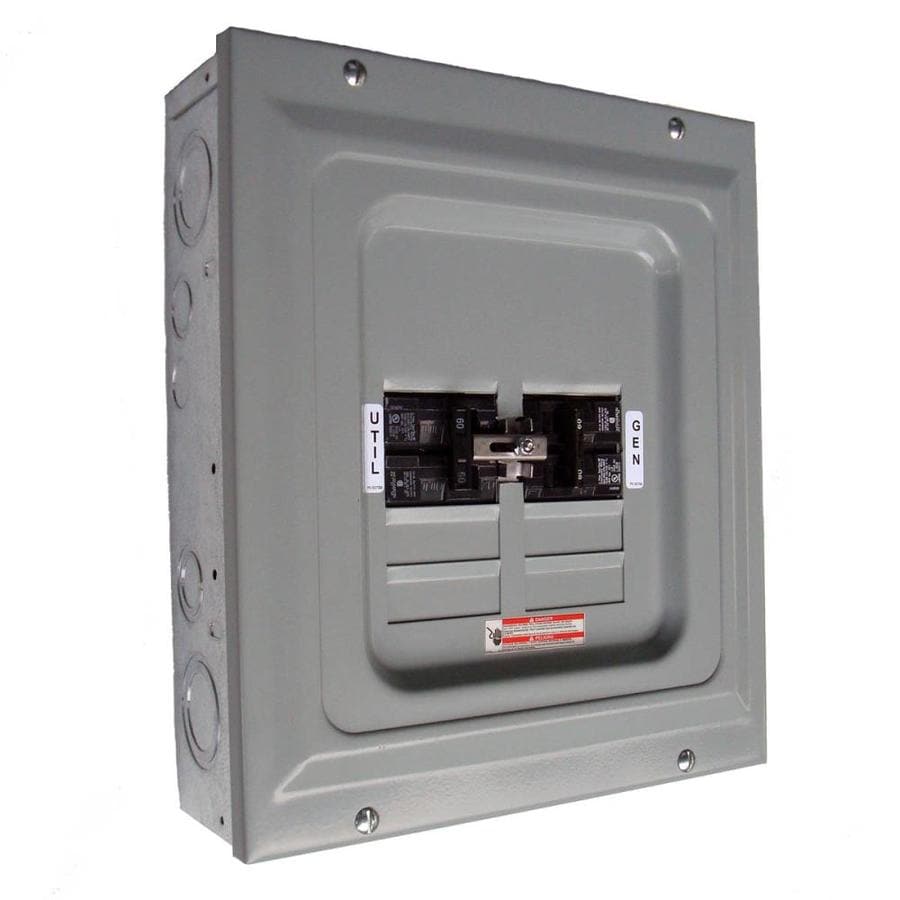 Shop Generac 60-Amp Single-Load Manual Transfer Switch at Lowes.com