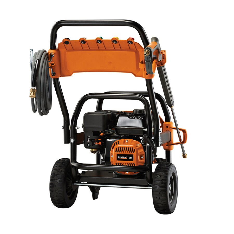 Generac 3100-PSI 2.8-GPM Cold Water Gas Pressure Washer in the Gas ...