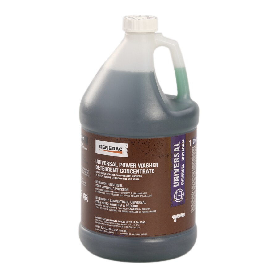 Generac Universal Pressure Washer Detergent Concentrate in the Pressure