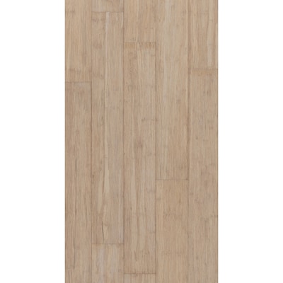 Style Selections 5 12 In Ivory White Bamboo Engineered Hardwood