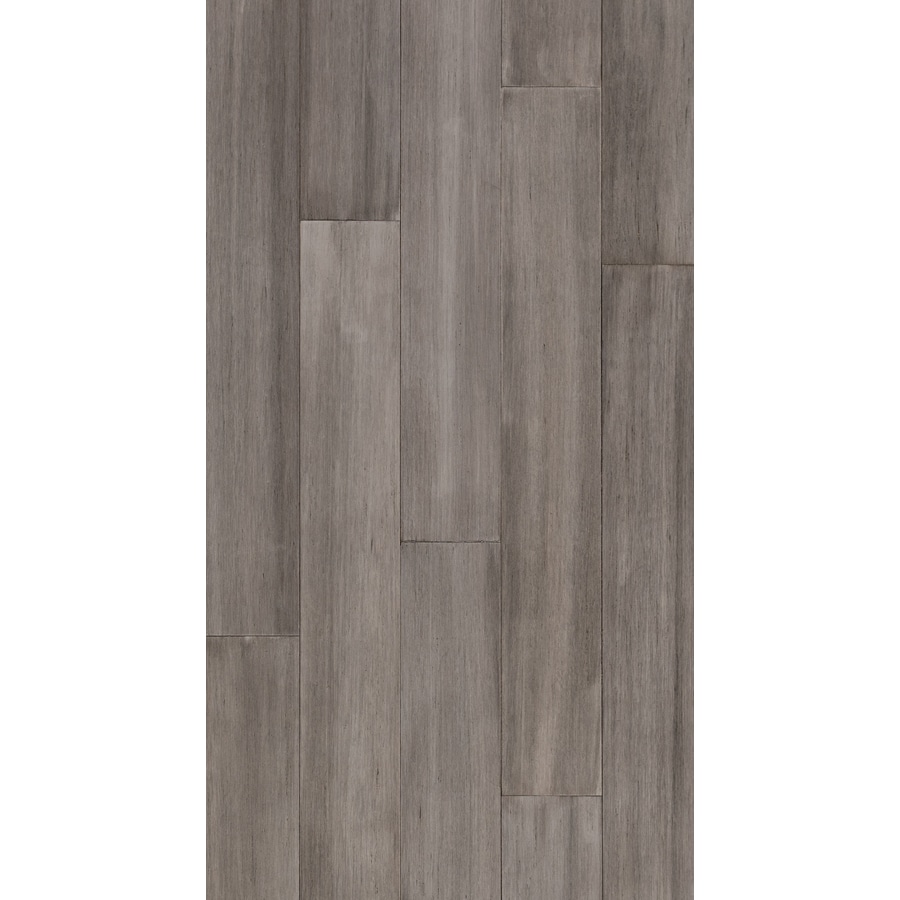 Style Selections Locking Hardwood Flooring 5 12 In Logan Gray