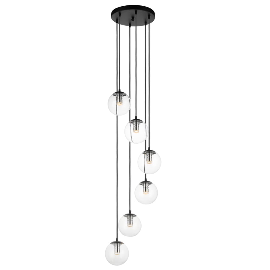 Origin 21 O21 GREENWICH LED 6LT PEND at Lowes.com