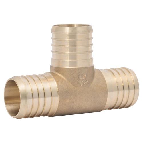 SharkBite 11/2in x 11/2in x 11/2in dia Brass Tee in the PEX Pipe