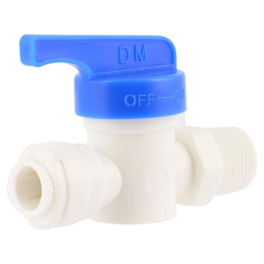 SharkBite 3/8in OD PushtoConnect x 3/8in MIP dia Ball Valve Push