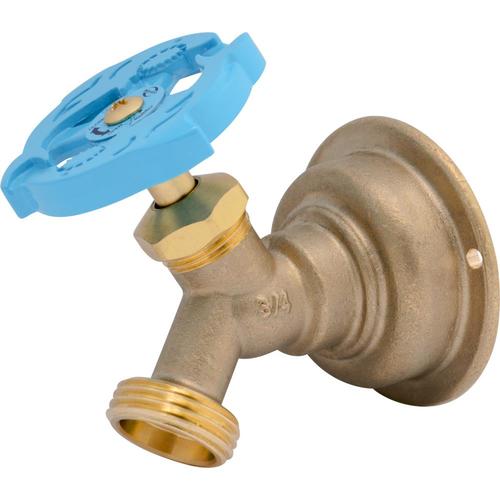 SharkBite L x 3/4-in Push-to-Connect Brass Multi Turn Hose Bibb in the ...