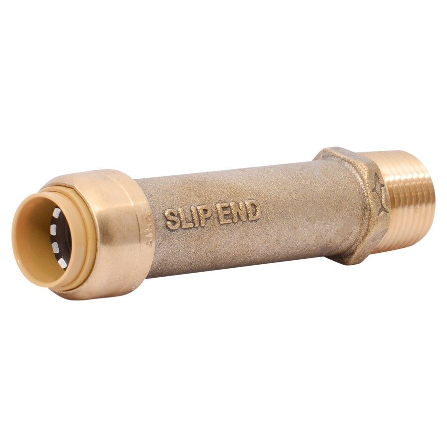 SharkBite 1/2-in Push-to-Connect x 1/2-in MNPT dia 90-Degree Slip Male Adapter Push Fitting