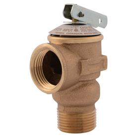 UPC 697285147379 product image for Cash Acme FWL-2 Brass 3/4-in MNPT Pressure Relief Valve | upcitemdb.com