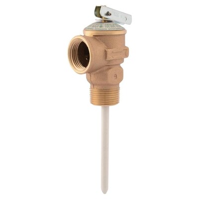 Cash Acme Water Heater Temperature And Pressure Relief Valve At