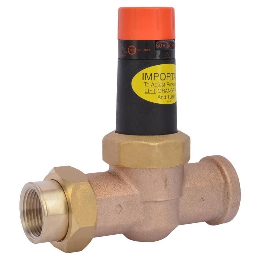 Cash Acme EB25 Brass 1in FNPT Pressure Regulator Valve at