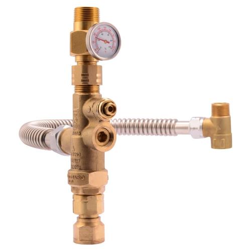 Cash Acme Tank Booster PRO Electric/Gas Tank Brass Water Heater Tank