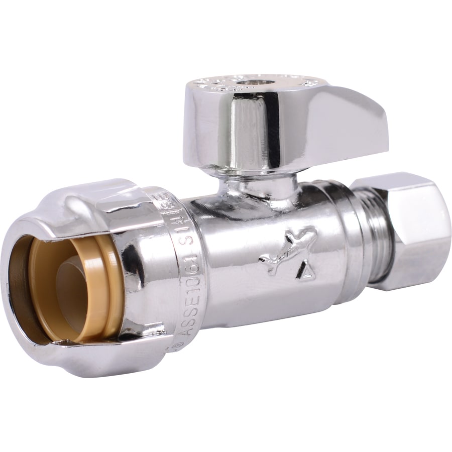 refrigerator water line compression fitting