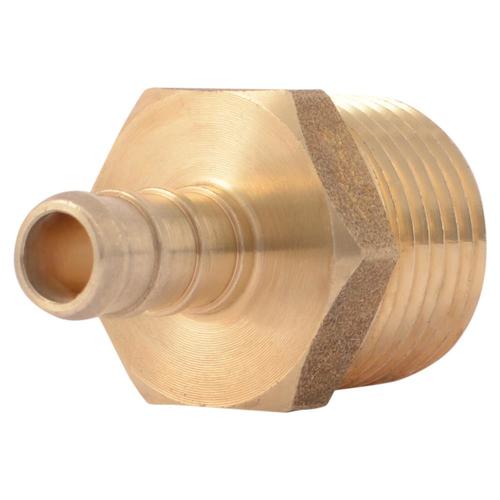 SharkBite 3 8 in X 1 2 in Dia Brass PEX Male Adapter Crimp Fitting In 