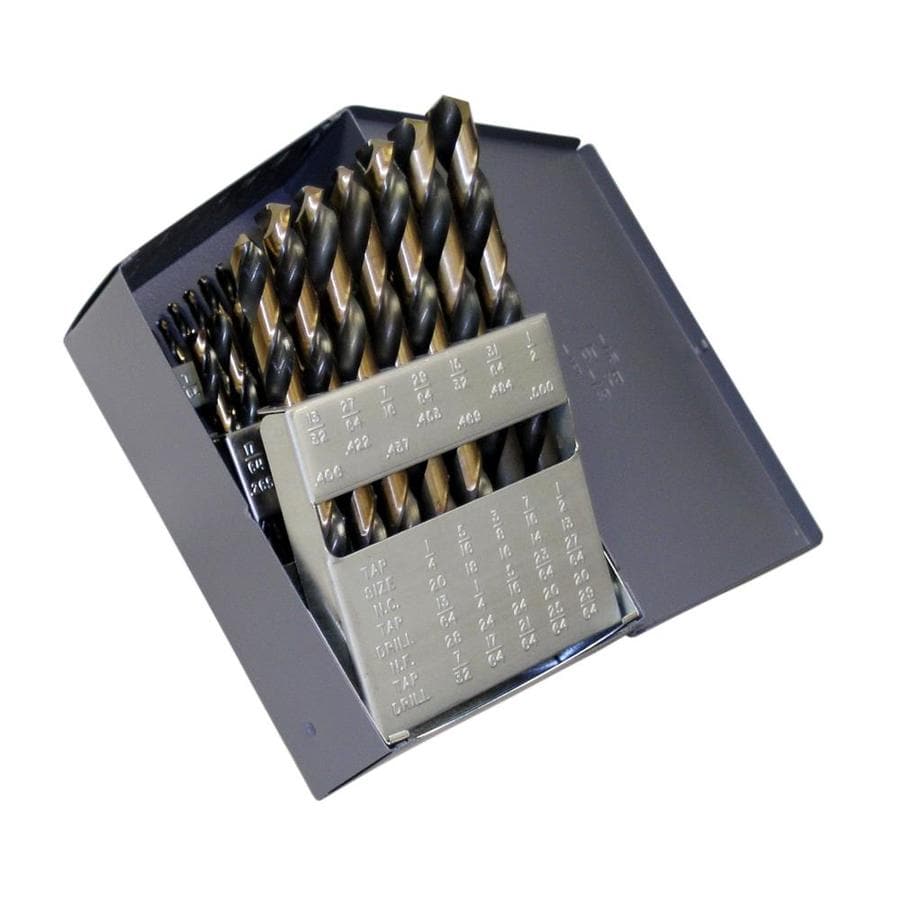 CLE-LINE 29-Piece High-Speed Steel Twist Drill Bit Set at Lowes.com