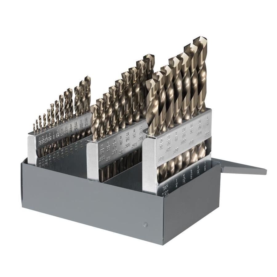 Cle Line 29 Piece Set Cobalt Twist Drill Bit Set At