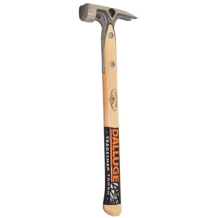 Dalluge Titanium 16-oz Milled Face Titanium Head Wood Framing Hammer at ...